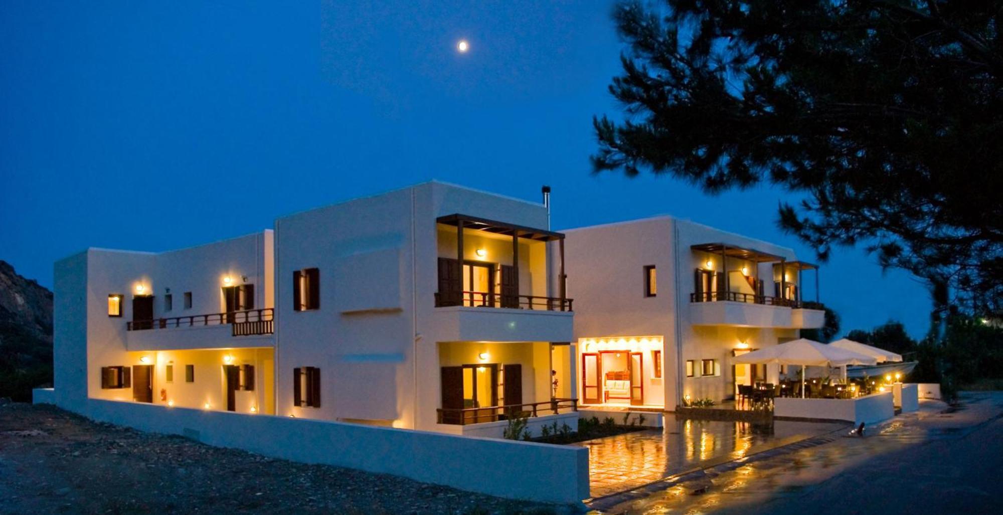 Syia Hotel Sougia Bagian luar foto